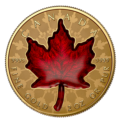 프라우드 메이플 - 2온스 순금 동전 특징