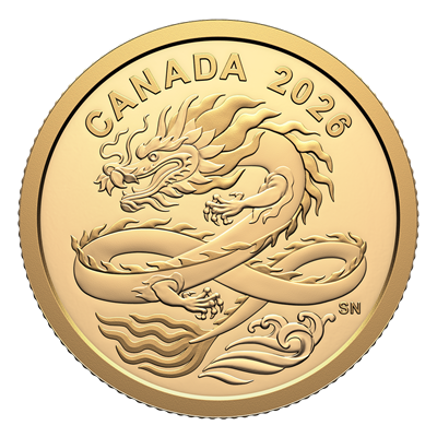 행운의 용 – 1/20온스 순금 동전 특징