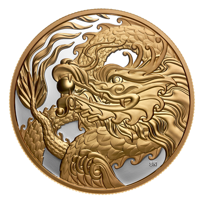 승리의 용 – 5온스 순은 동전 (2026) 특징