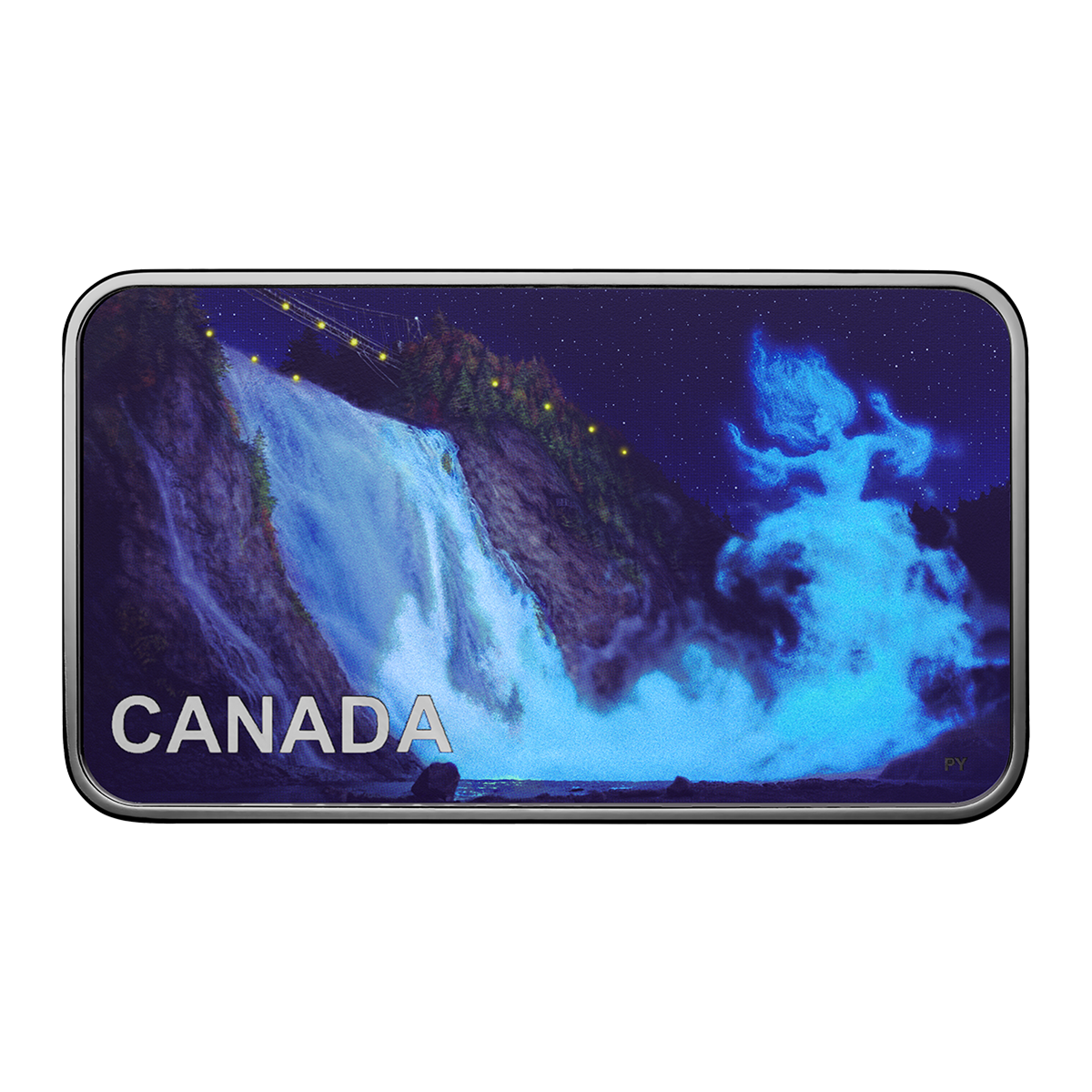 유령이 있는 캐나다: 흰옷의 여인 – 1온스 순은 동전