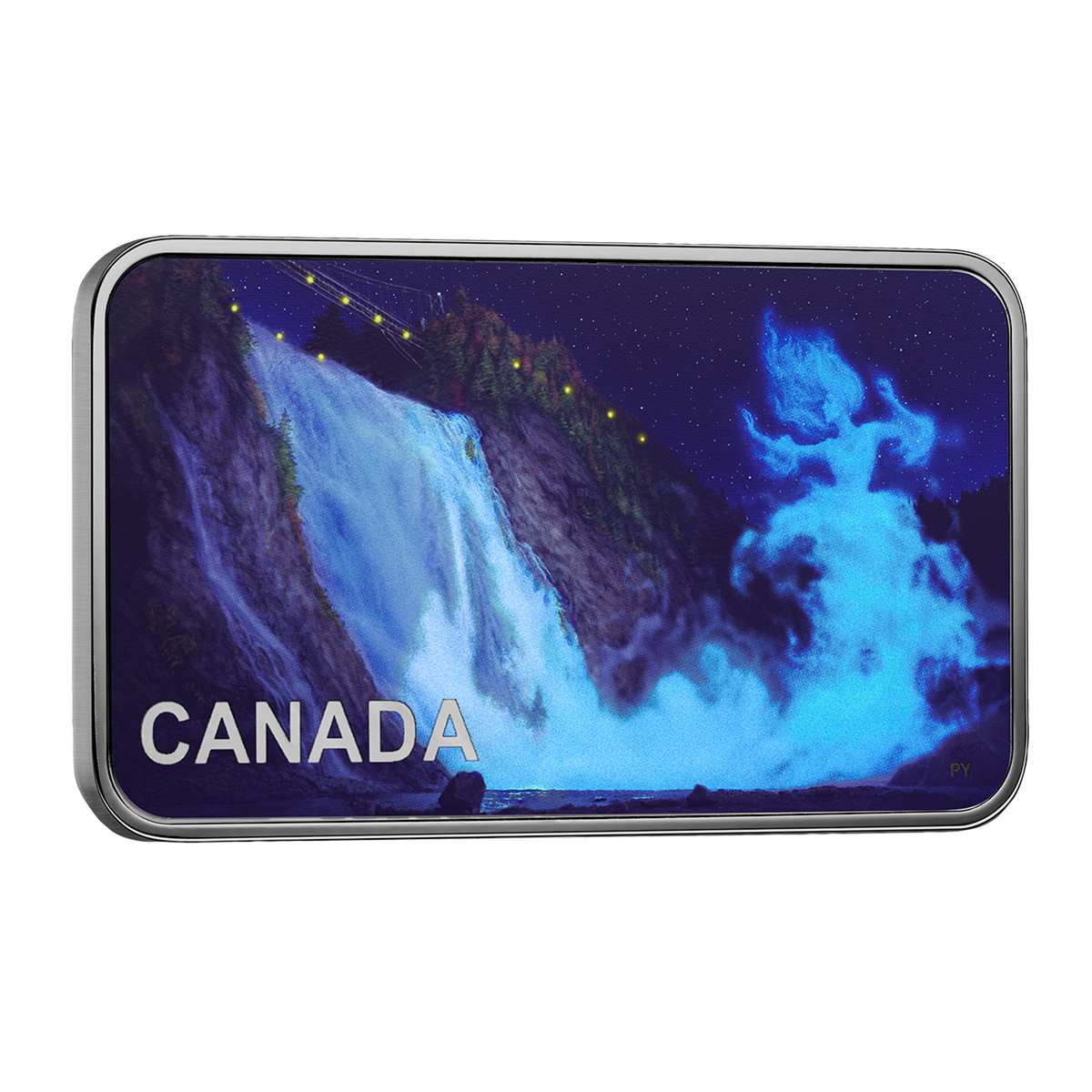 유령이 있는 캐나다: 흰옷의 여인 – 1온스 순은 동전