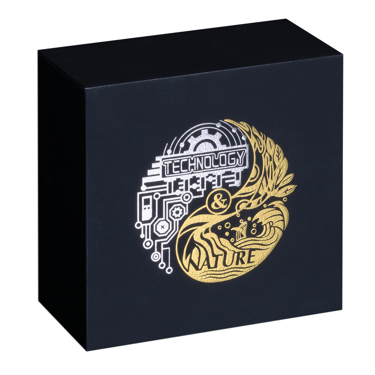 구형 필리그리 자연과 기술 – 2온스 순은 동전