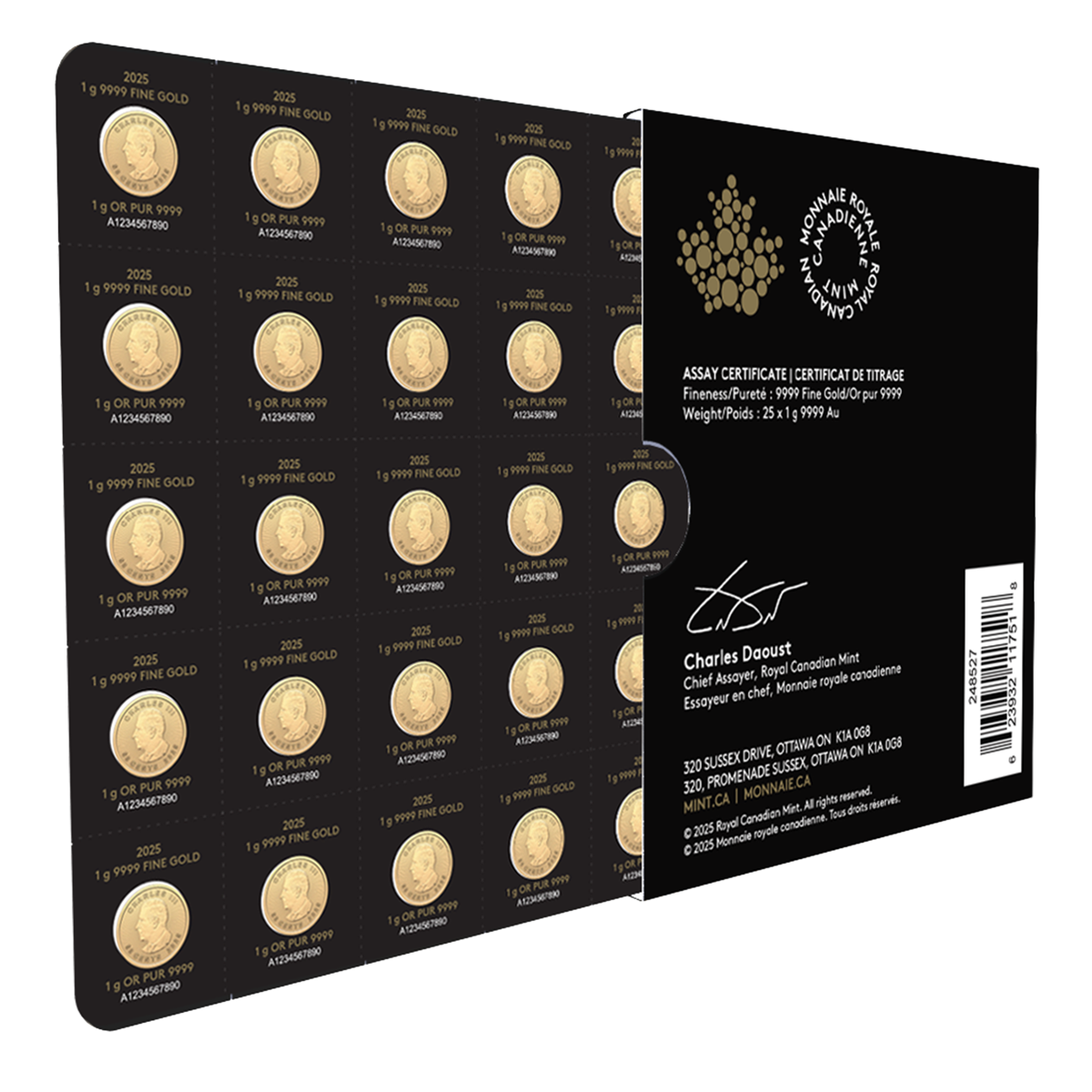 Maplegram25™ (불리온 지엠엘 25 X 1 g) (2025)