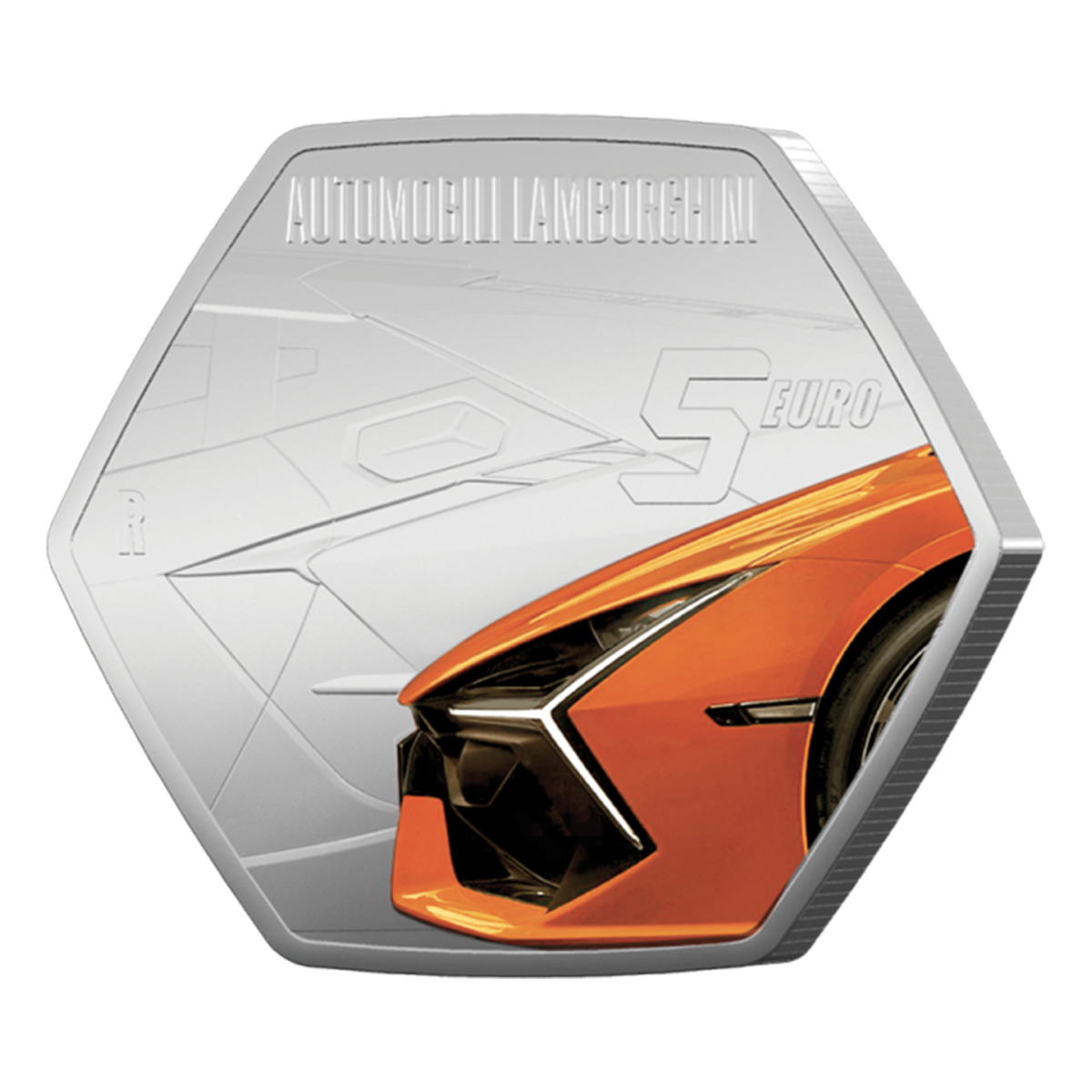 람보르기니 - 스털링 실버 3종 동전 세트