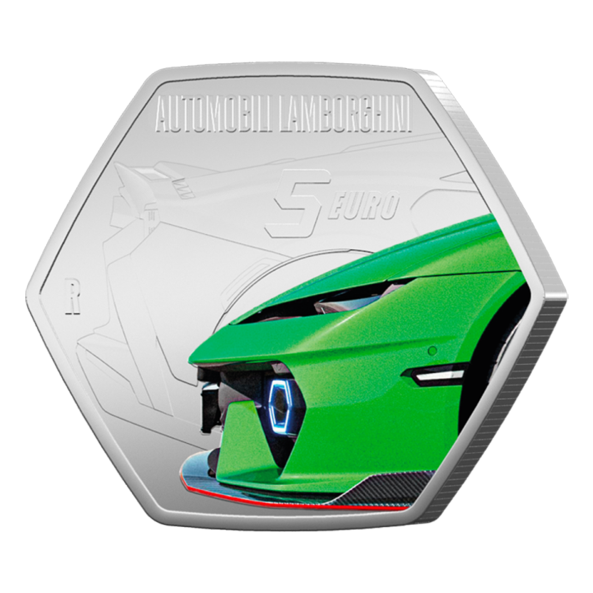 람보르기니 - 스털링 실버 3종 동전 세트