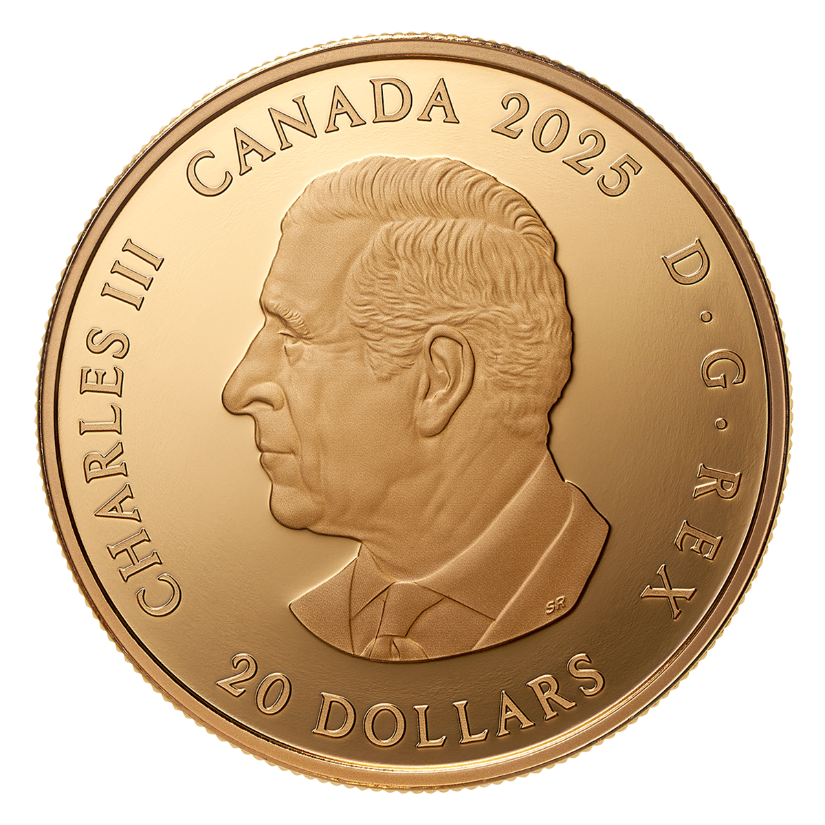 금도금 해시계 - 1온스 순은 동전