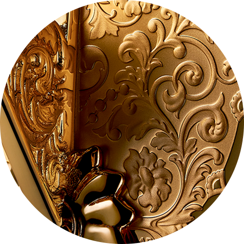 금도금 해시계 - 1온스 순은 동전