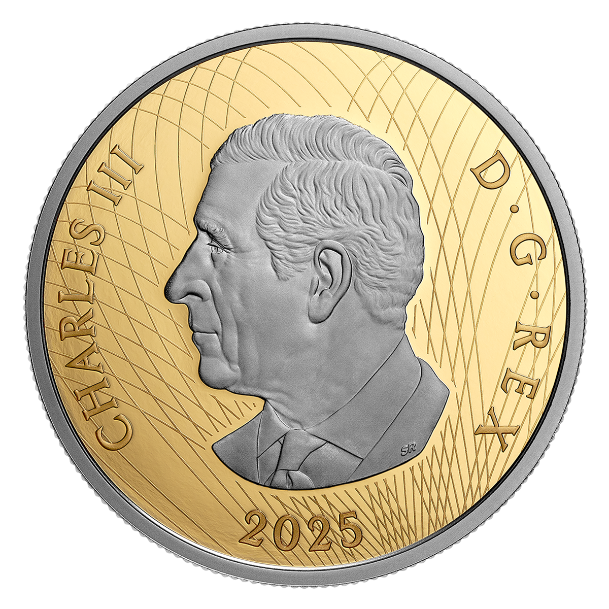 크라운 주얼 시리즈: 윌리엄슨 다이아몬드 브로치 – 핑크 투어말린과 다이아몬드가 장식된 순금 동전