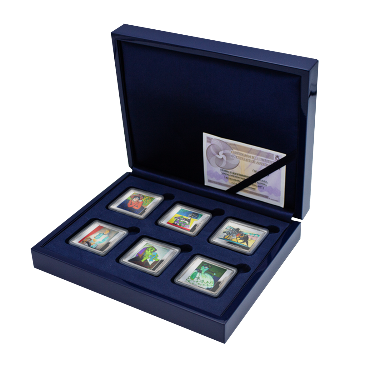 피카소 사망 50주년 기념 - 2023년 순은 6종 세트