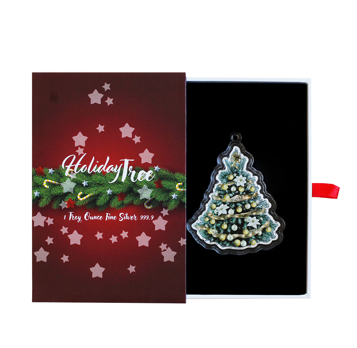 휴일 트리 - 순은 동전