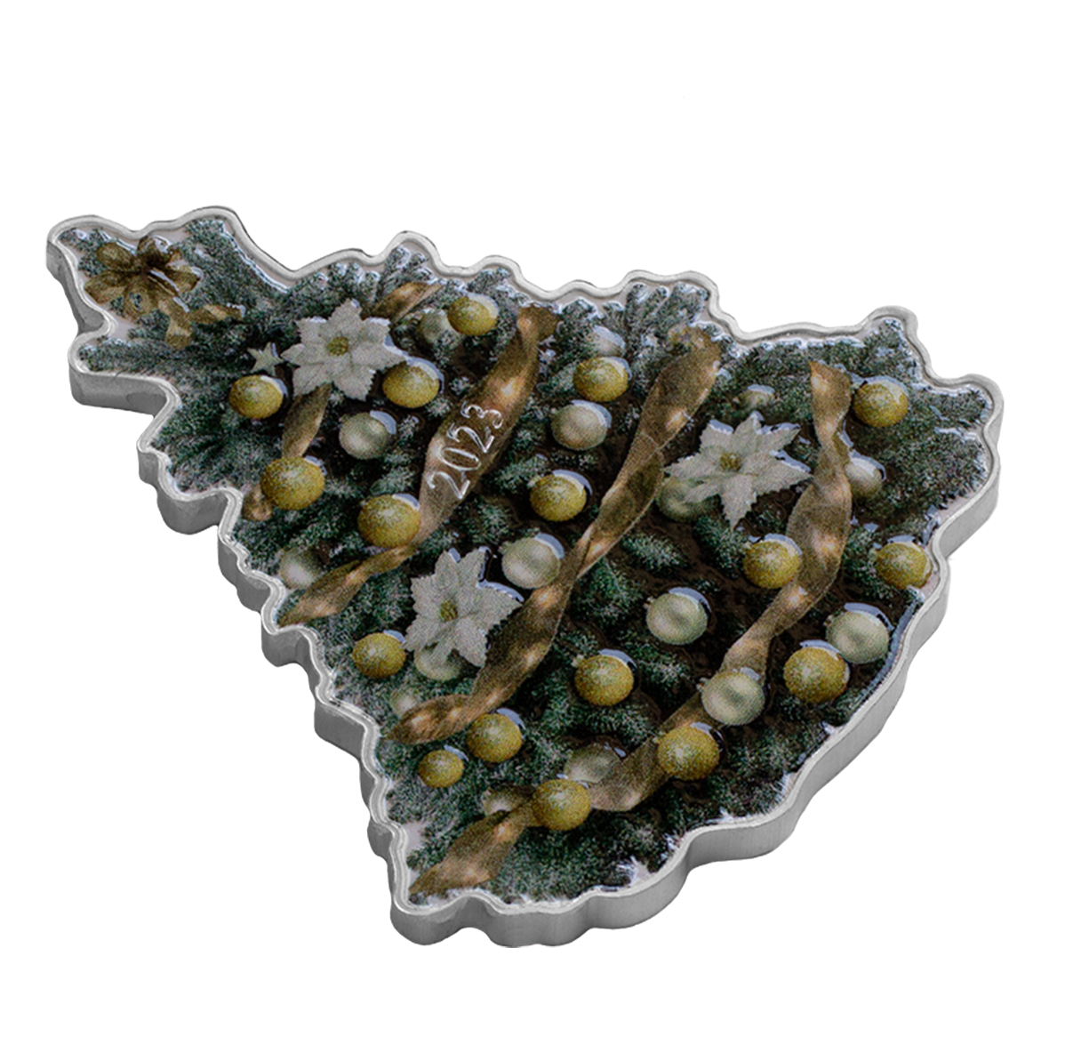 휴일 트리 - 순은 동전