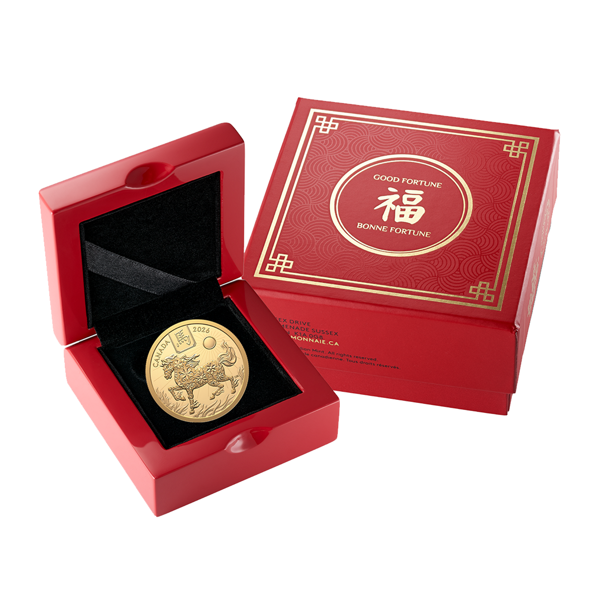 2026년 말띠 순금 동전