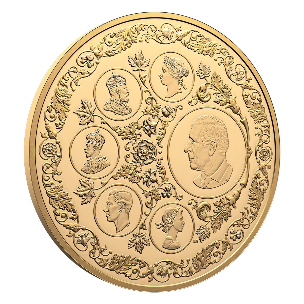 왕관의 유산 – 5온스 순금 동전