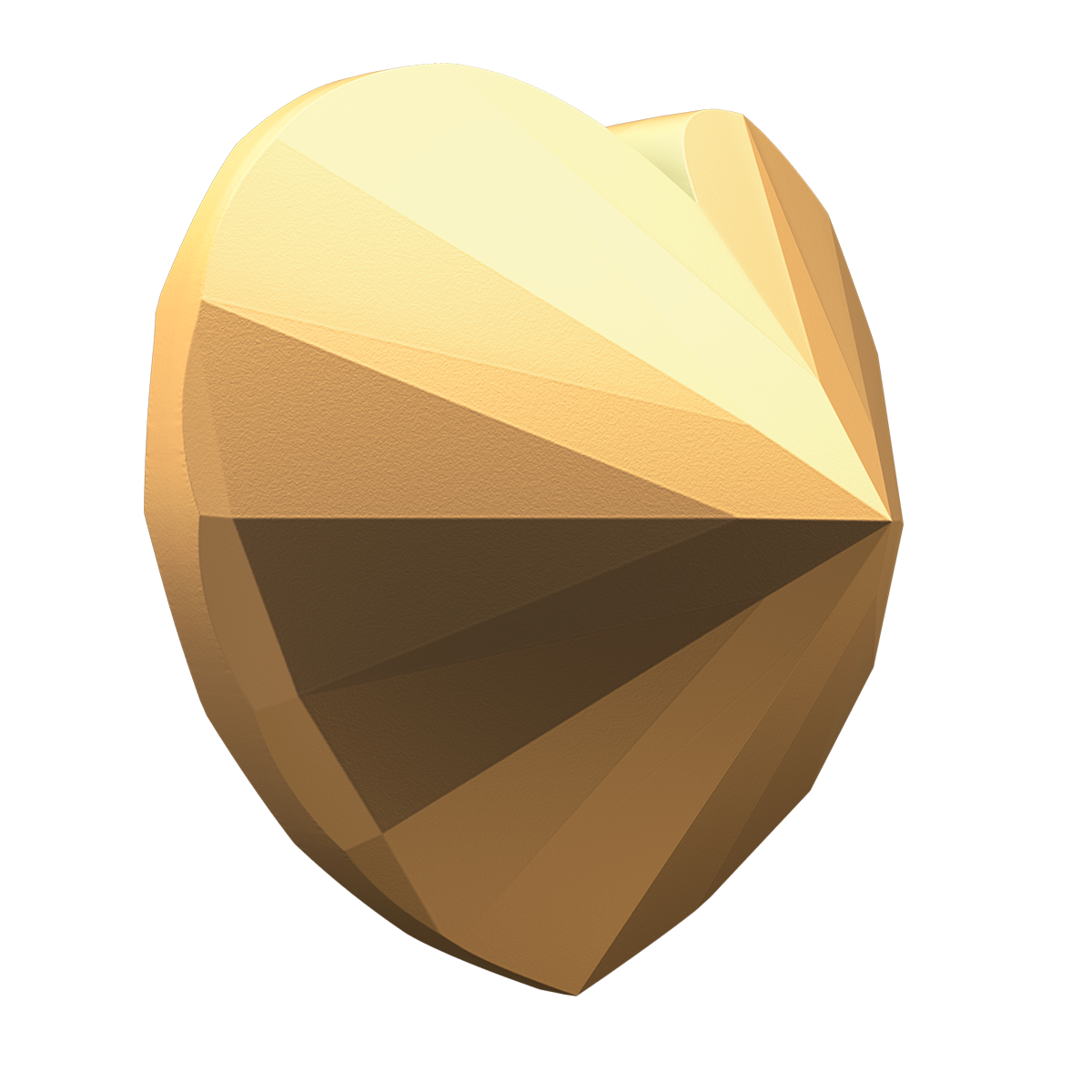 하트 다이아몬드 – 순금 다이아몬드 모양 동전