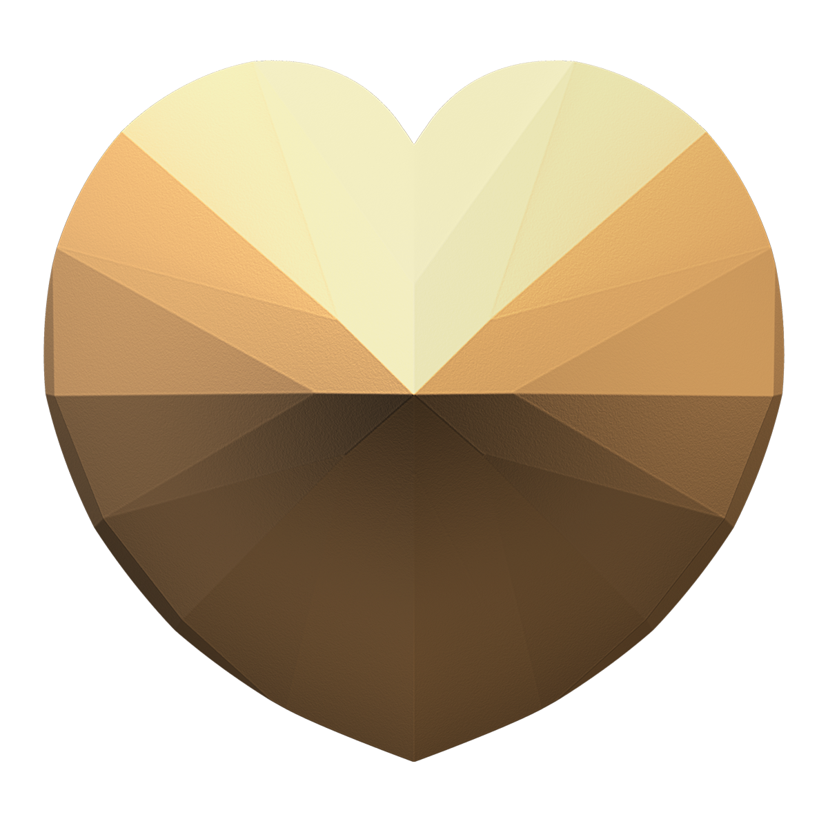 하트 다이아몬드 – 순금 다이아몬드 모양 동전