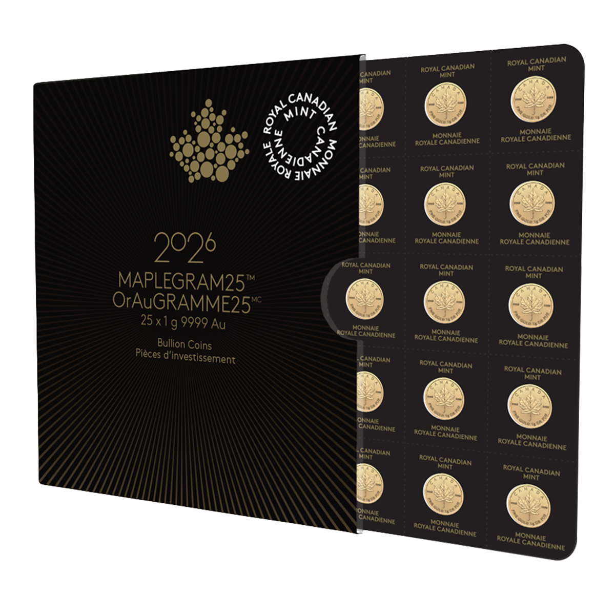 Maplegram25™ (불리온 지엠엘 25 X 1 g) (2026)