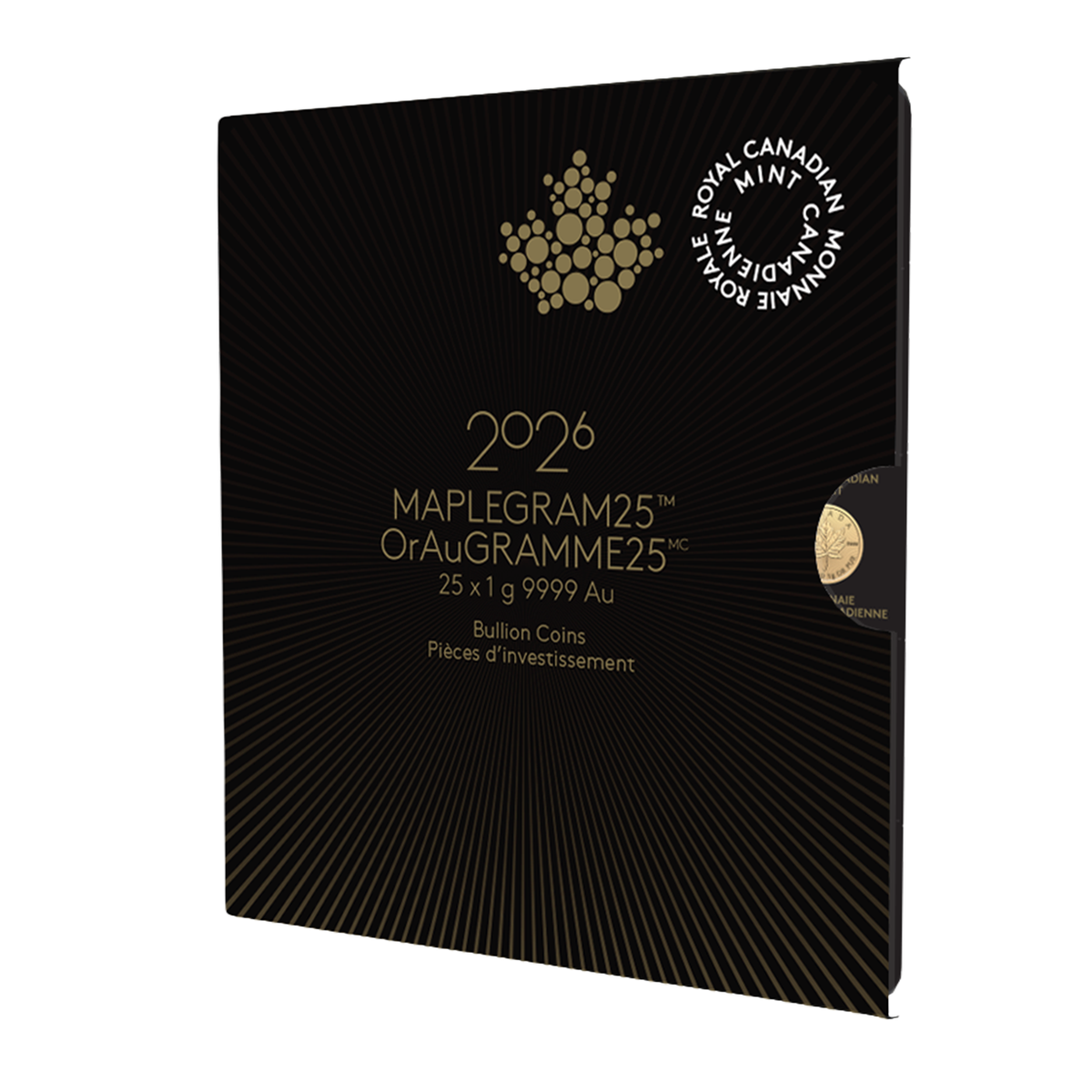 Maplegram25™ (불리온 지엠엘 25 X 1 g) (2026)