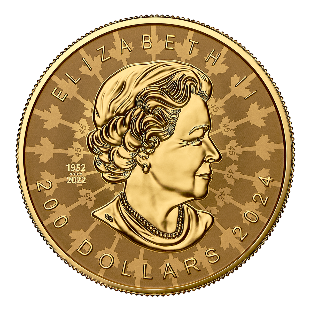 프라우드 메이플 - 2온스 순금 동전