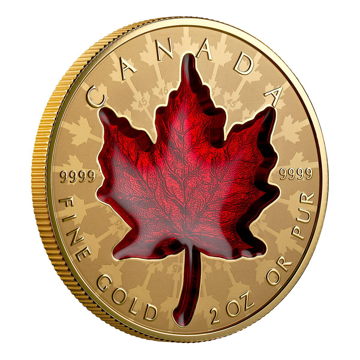프라우드 메이플 - 2온스 순금 동전