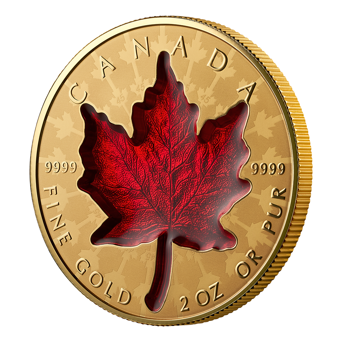프라우드 메이플 - 2온스 순금 동전