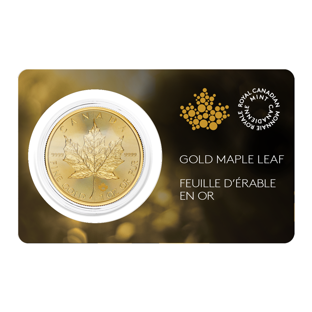 지엠엘 in 보호 포장 - 1온스. 99.99% 순금 주화 (불리온) (2026)