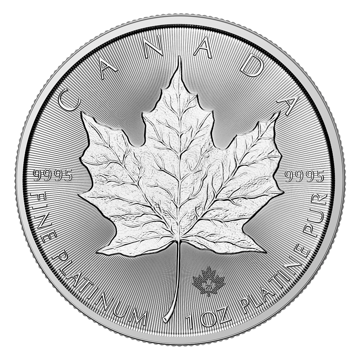 2025년 1온스 99.95% 순도 플래티넘 주화 (불리언)