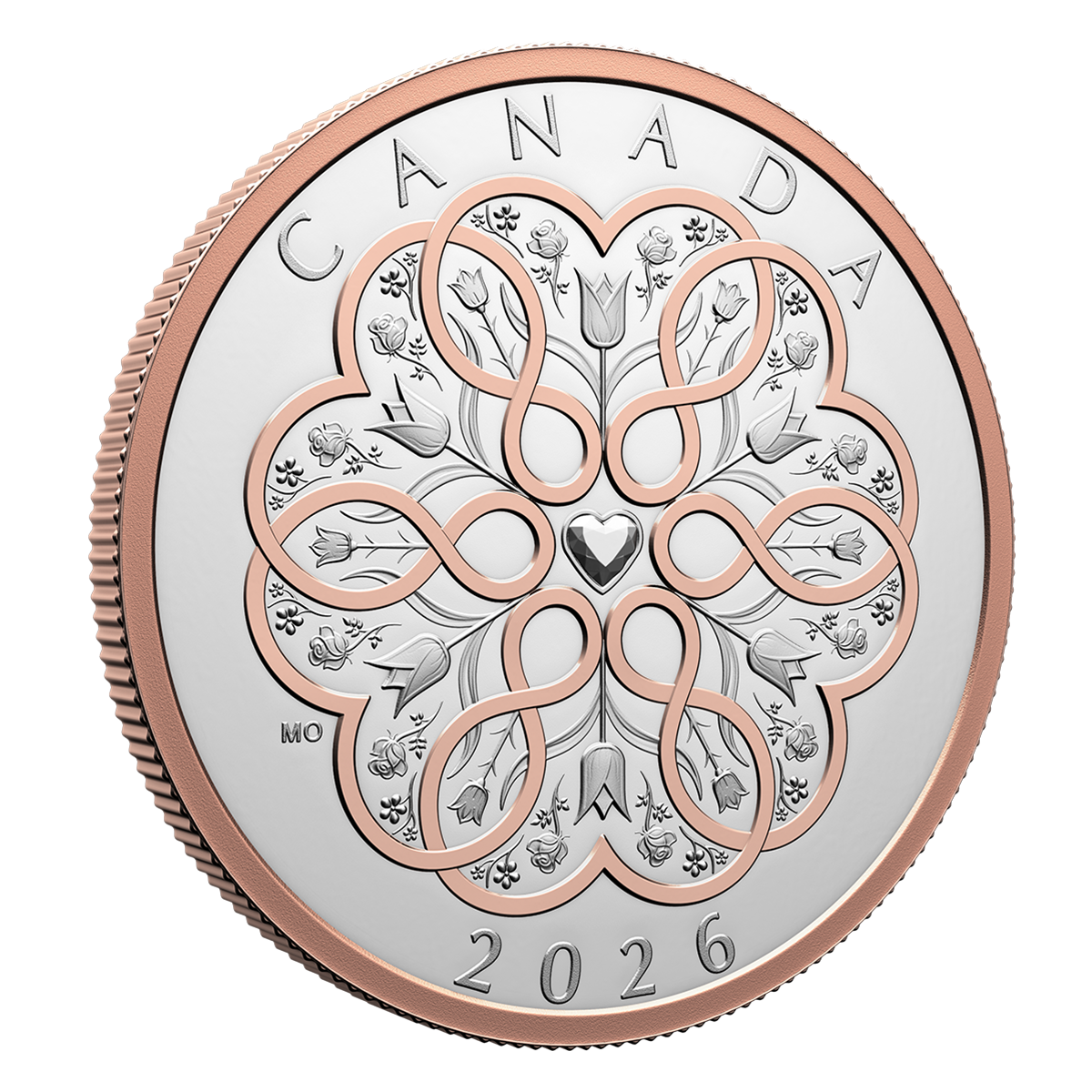 사랑을 기념하다 – 1온스 순은 동전 (2026)