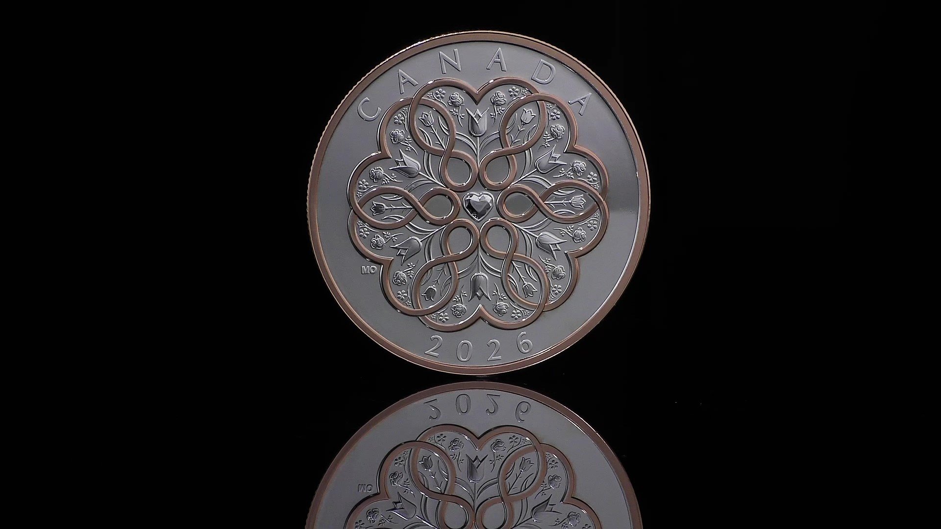 사랑을 기념하다 – 1온스 순은 동전 (2026)