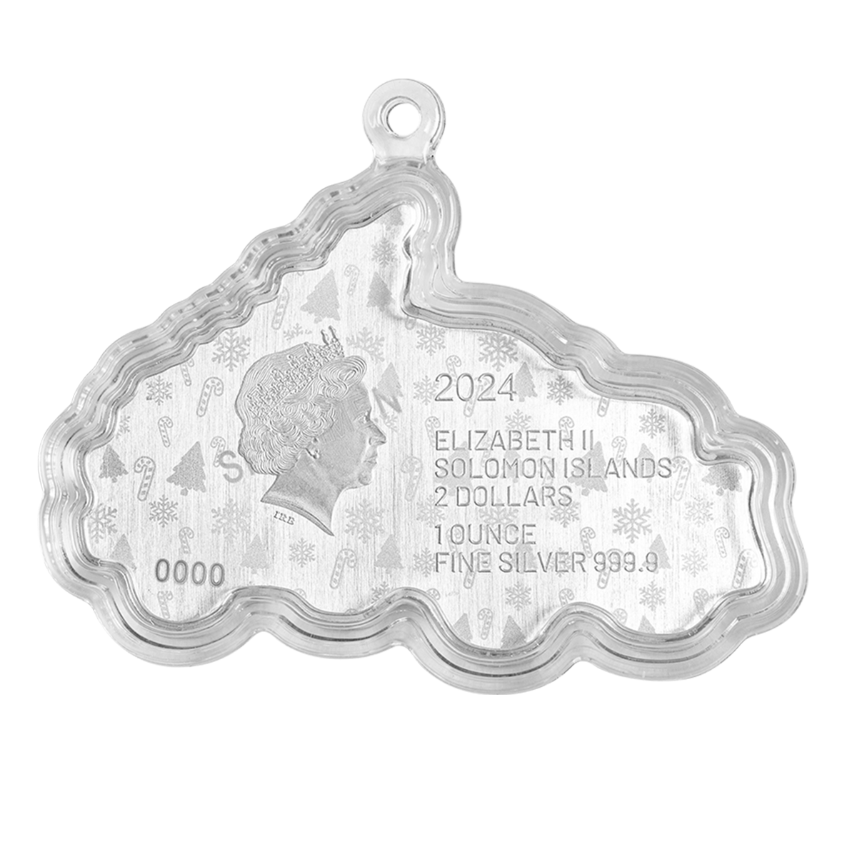 휴일 눈사람과 작은 빨간 트럭 - 순은 동전