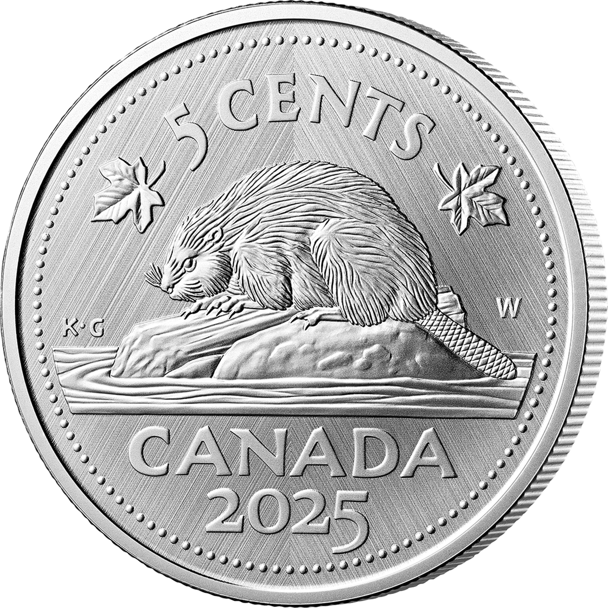 Tribute: W Mint Mark - Beaver - 1온스. 순은 주화