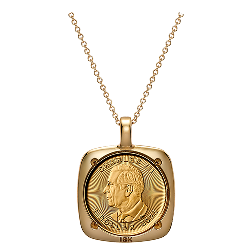 골드 메이플 리프 펜던트 (2025)