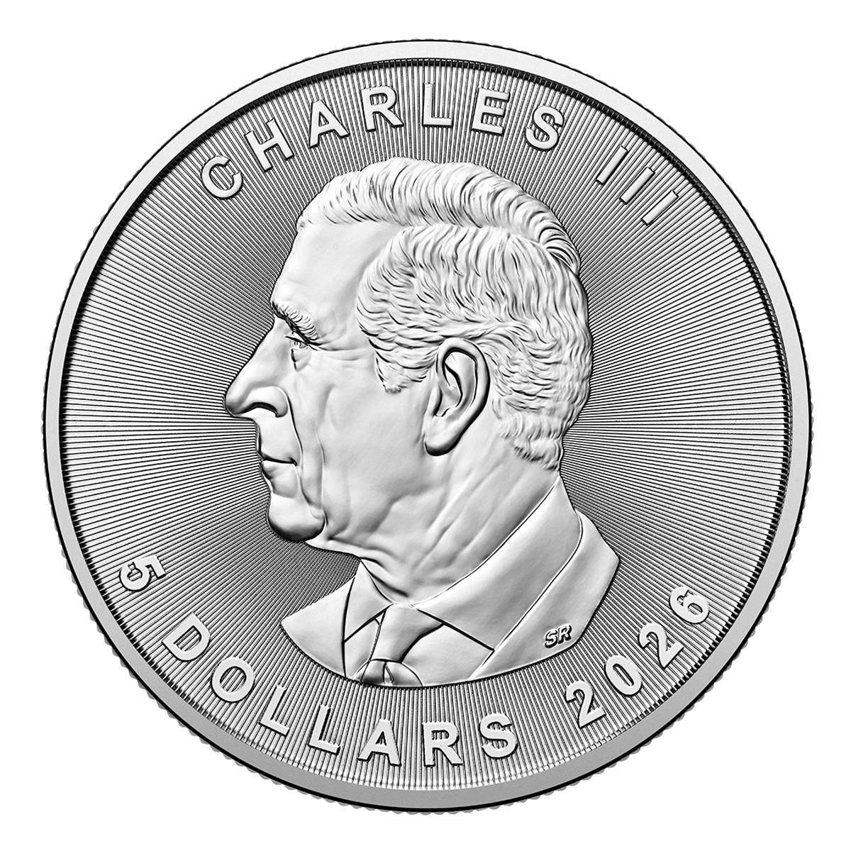 2026년 기념 은 메이플 리프: 축하 프리비 마크 - 1온스 99.99% 순은 동전 (프리미엄 불리온)