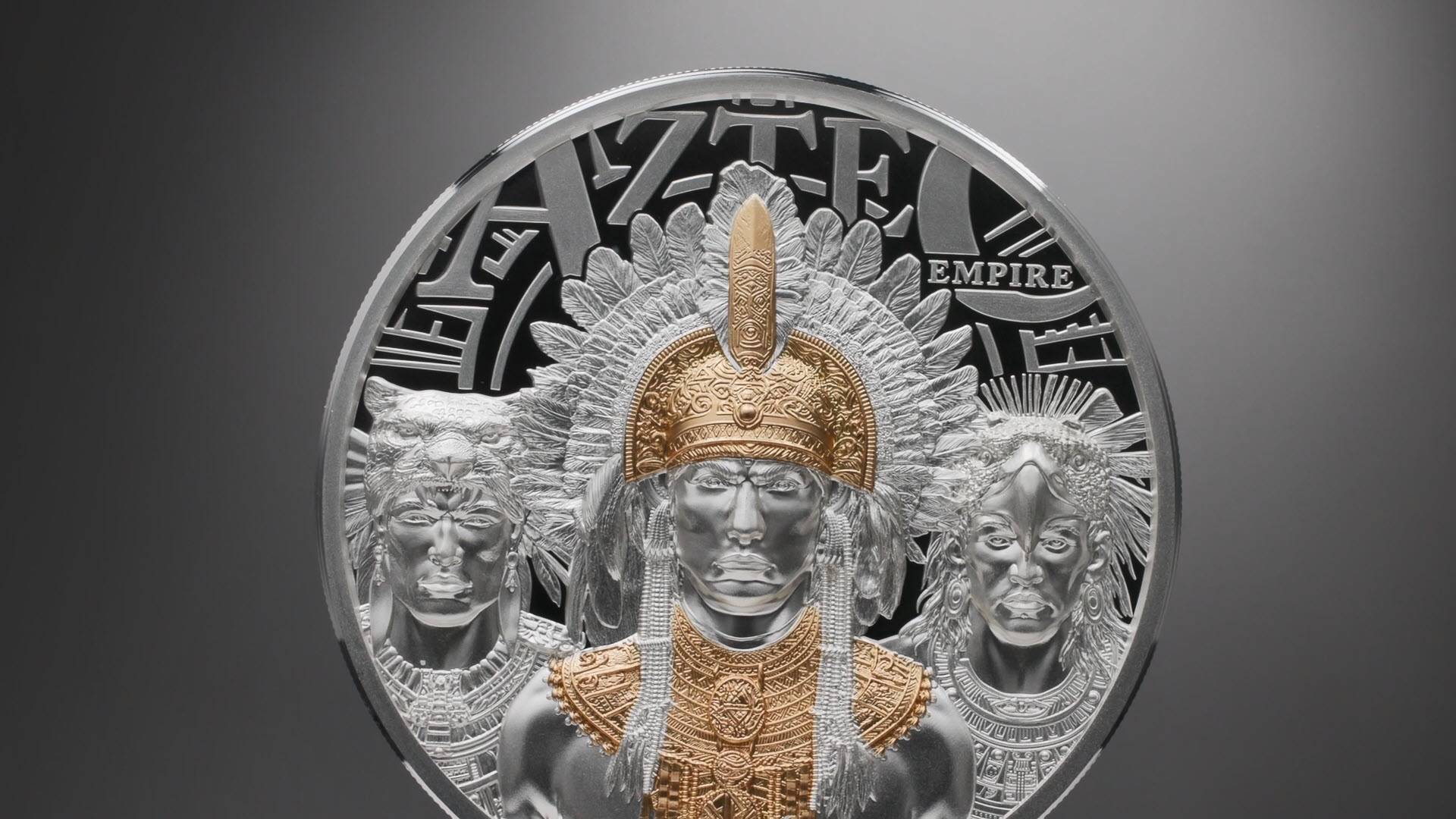 아즈텍 제국 (스페셜 에디션) – 1온스 순은 동전