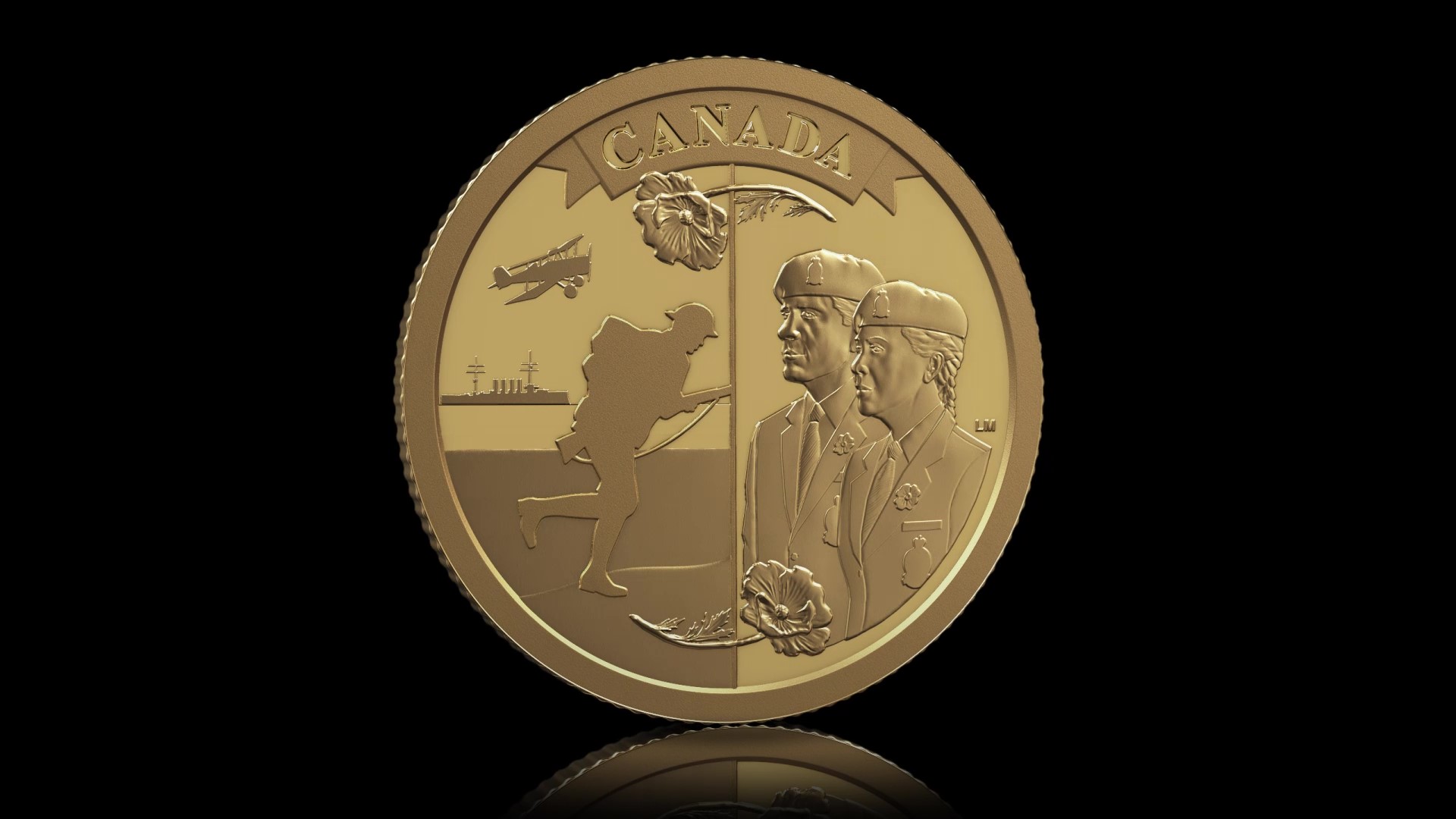 캐나다왕립군단 100주년 기념 순금 동전 (2026)
