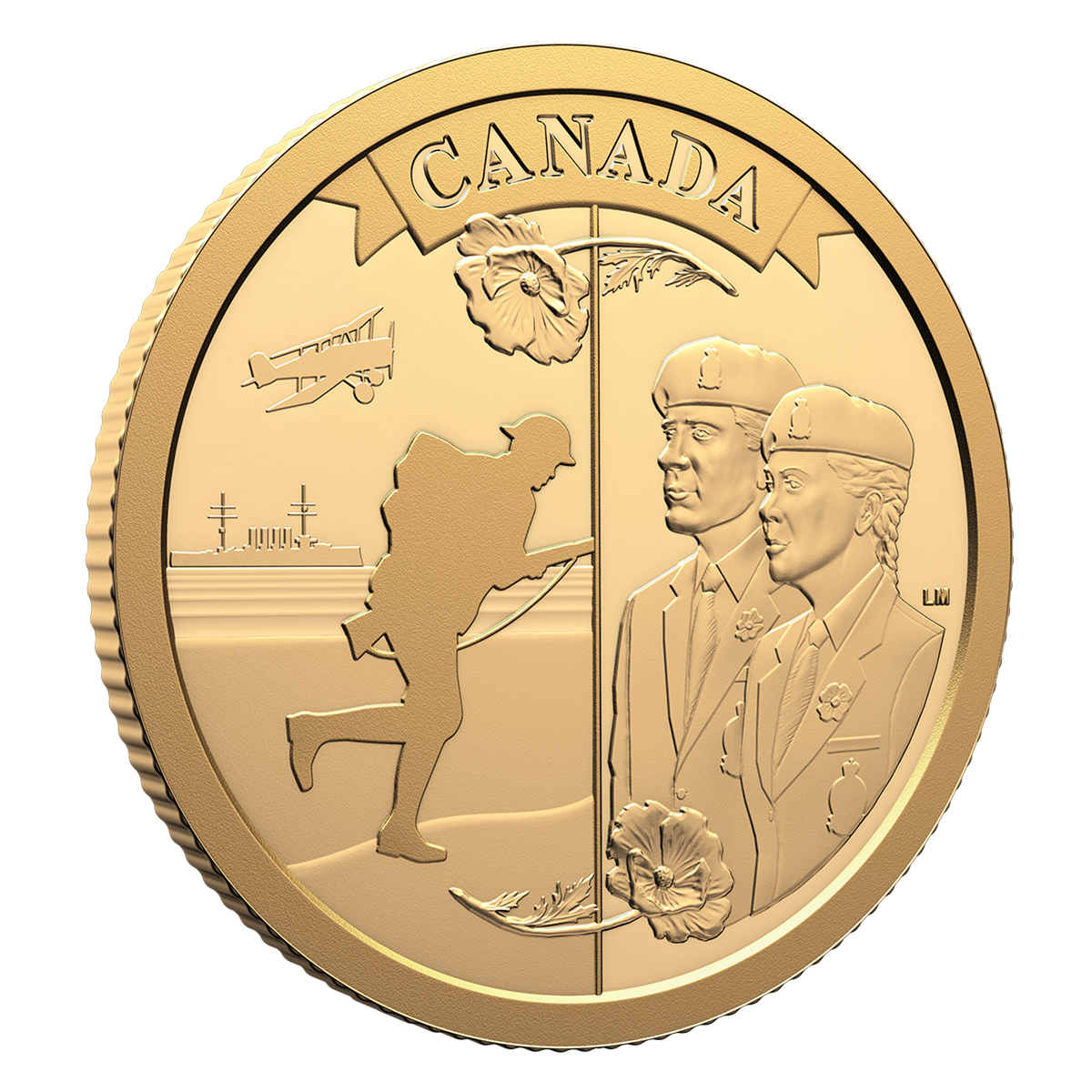 캐나다왕립군단 100주년 기념 순금 동전 (2026)