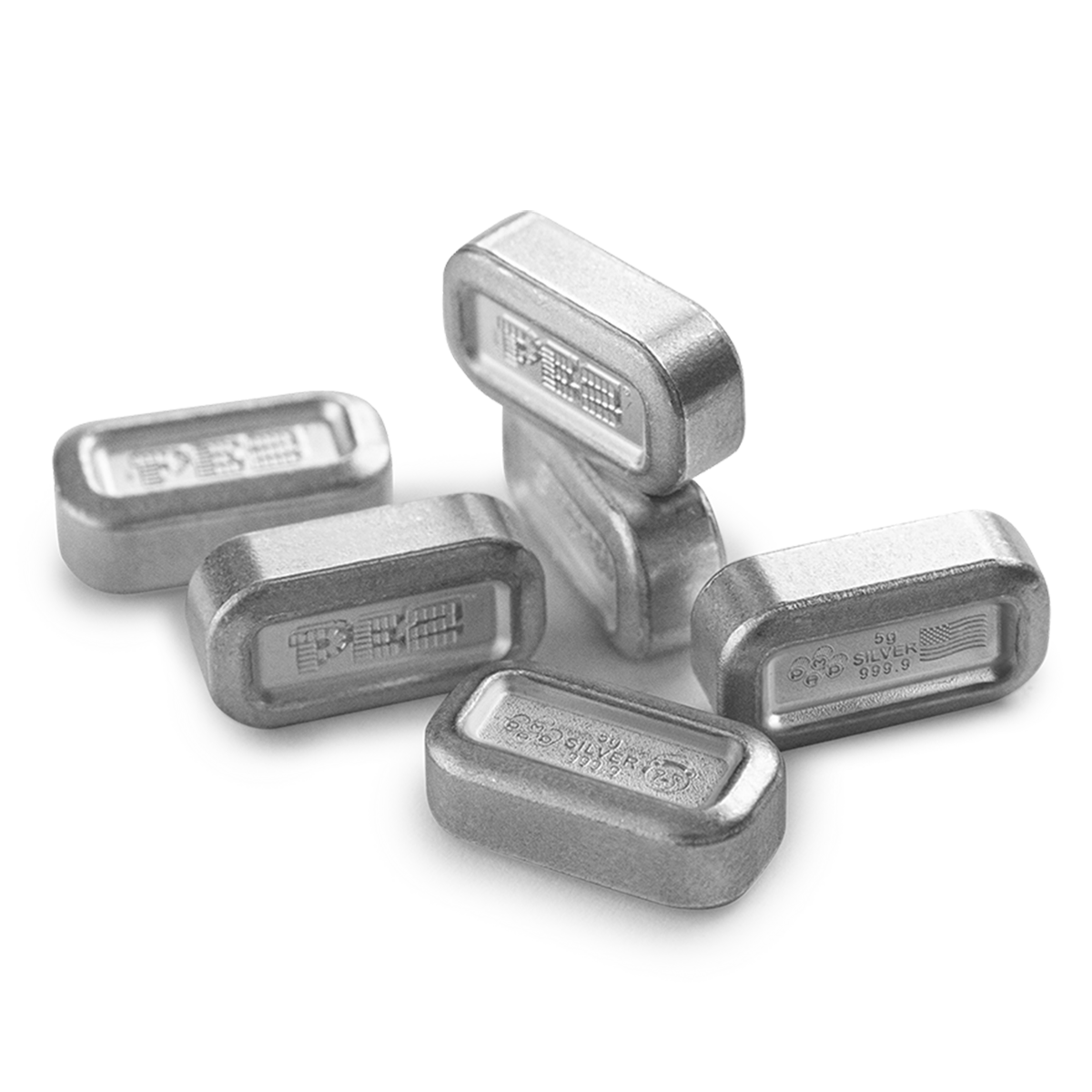 페즈® 북극곰 - 순은 6×5그램 웨이퍼