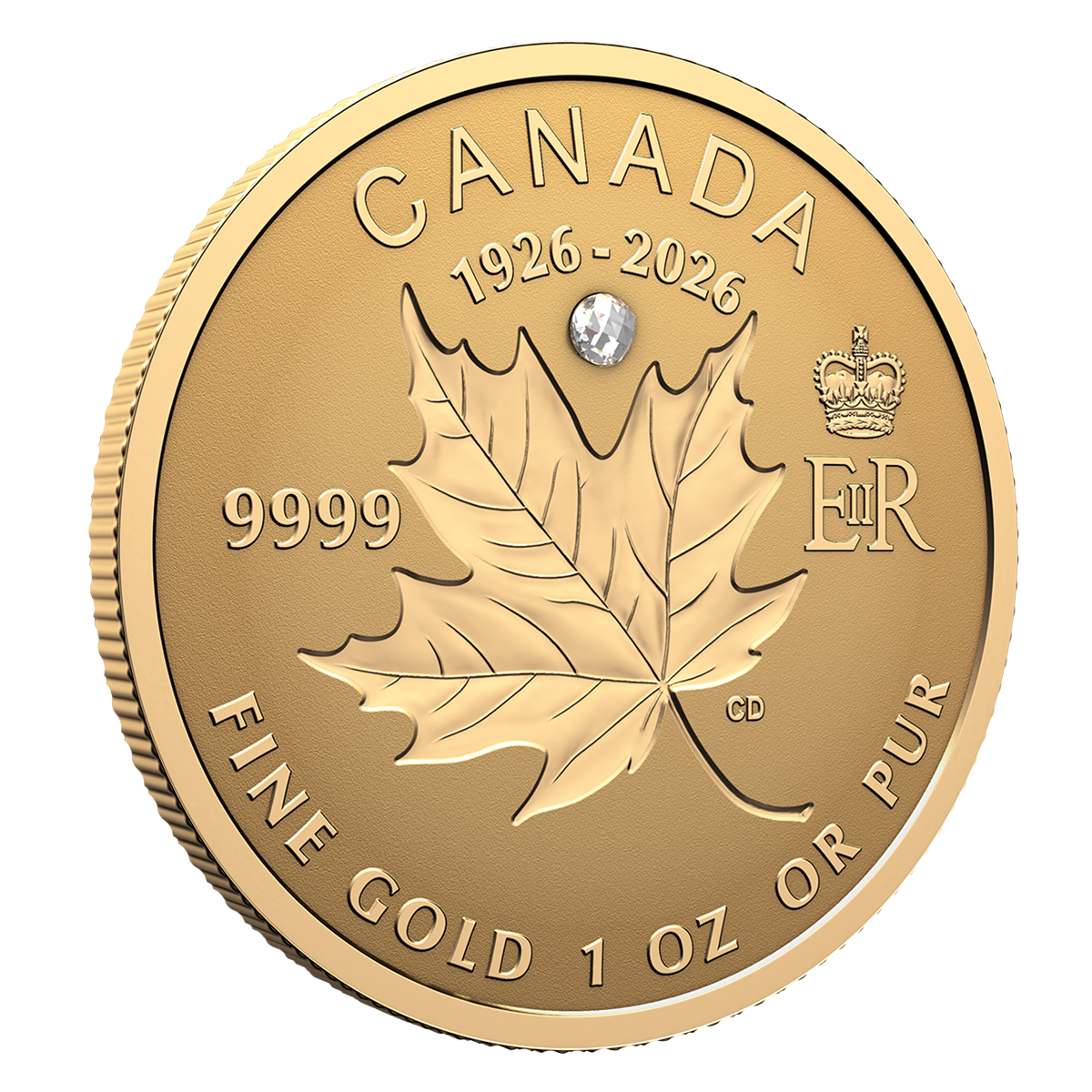 순금 분할 세트 – 엘리자베스 2세 여왕 100주년 기념 (2026)